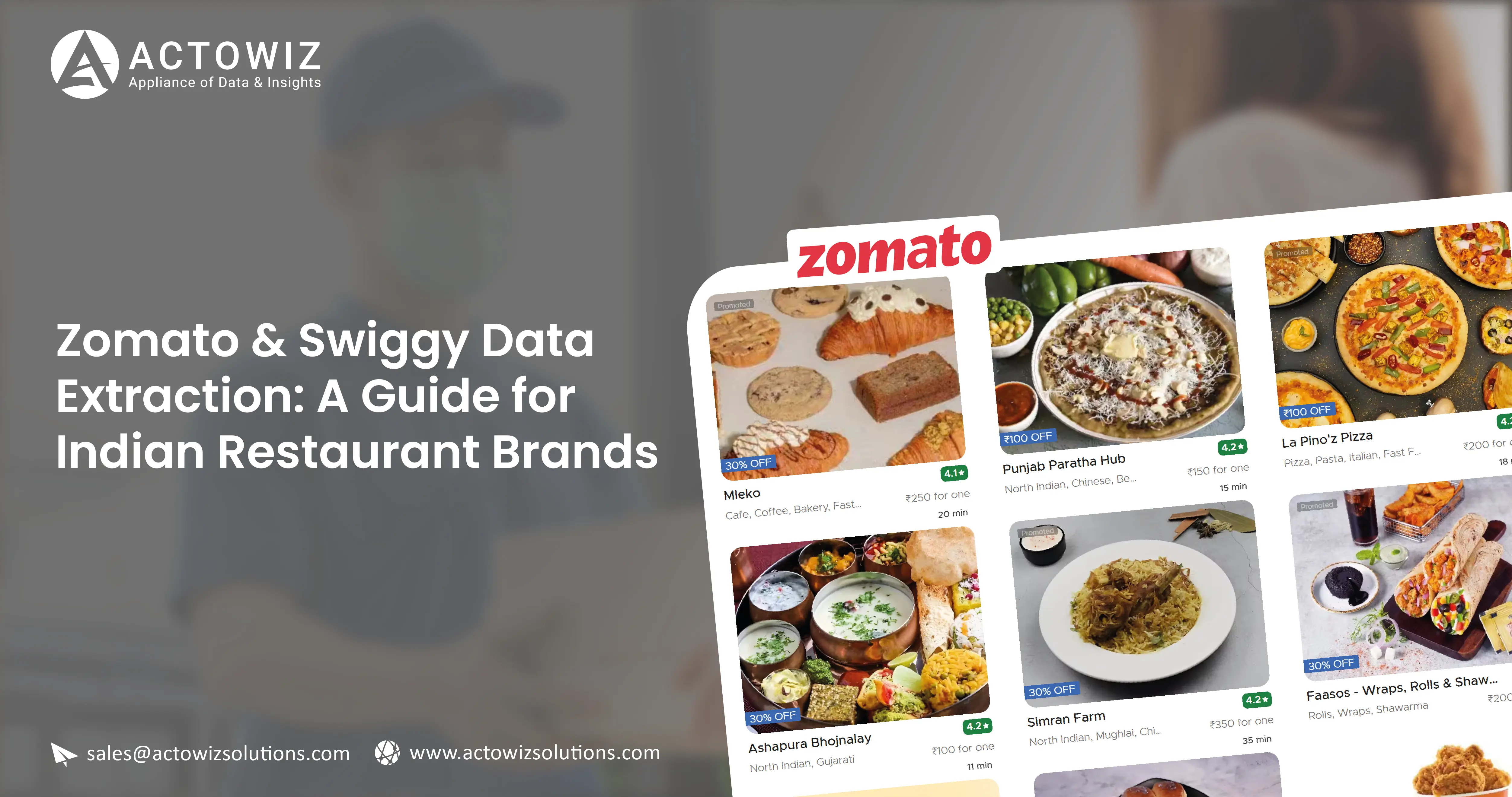 Zomato & Swiggy Data Extraction: A Guide for Indian Restaurant Brands